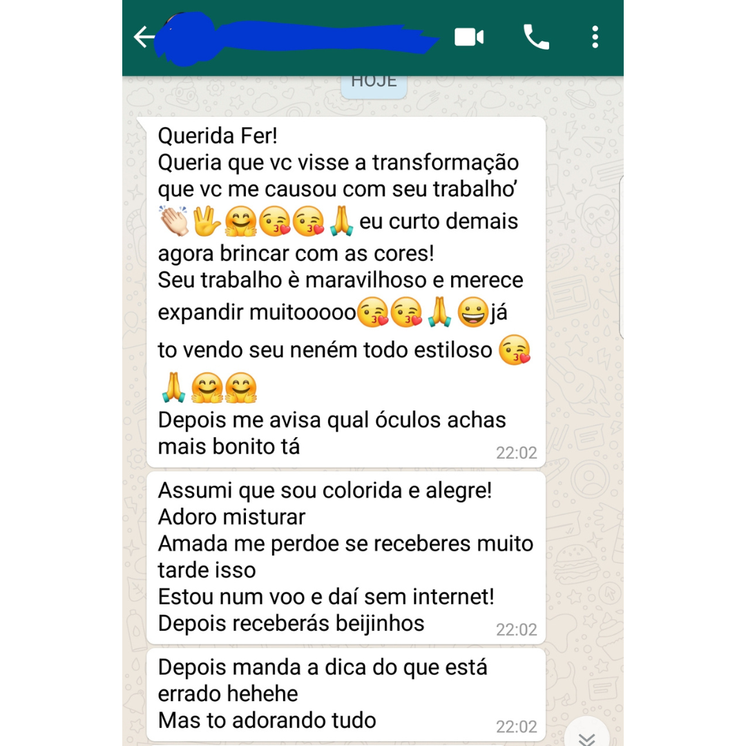 Depoimento enviado à Fê Ávilla 1